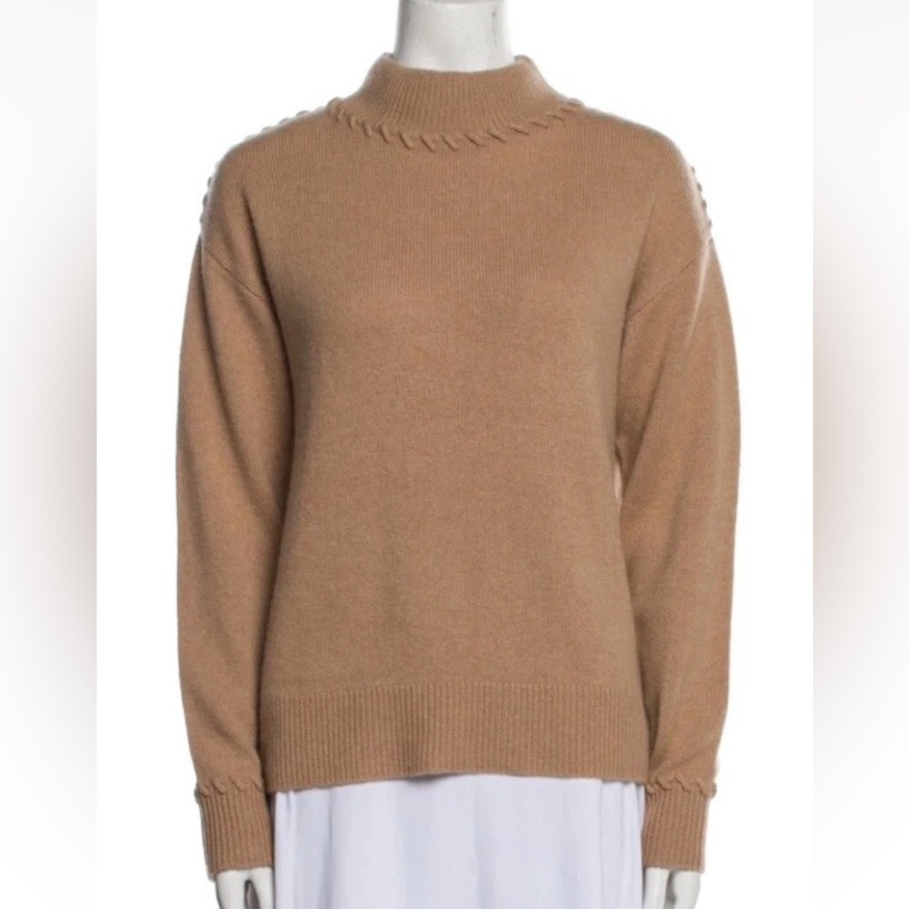 The Cashmere Project Cashmere Mock Neck Sweater Size XL